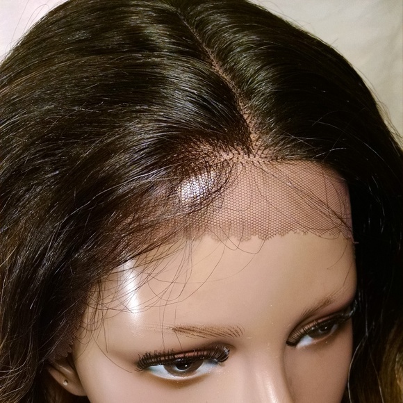 Synthetic Lace Front Wig (Blond Ombre) main image 4